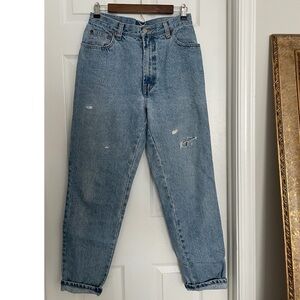 1969 Gap distressed denim